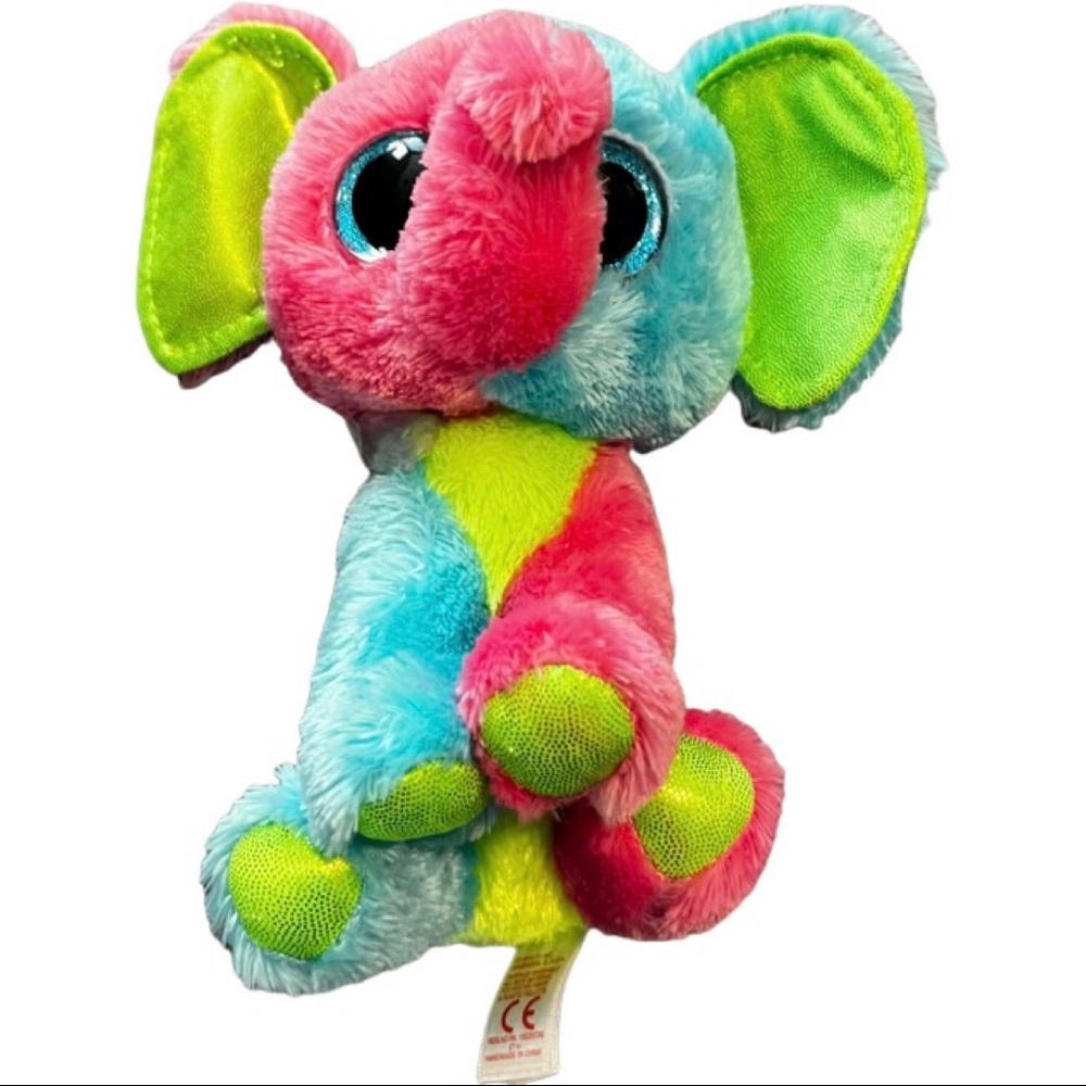 Ty Beanie Boos Elfie - Elephant Large (Justice Exclusive)